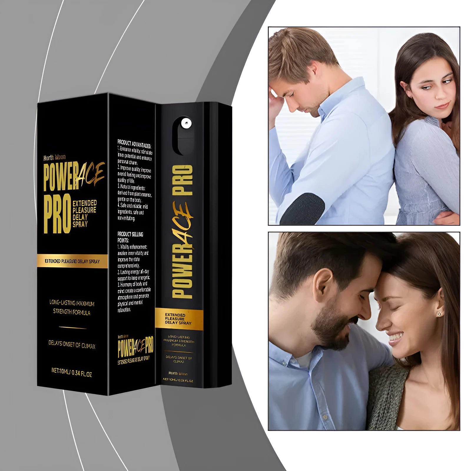 Compact 10ML men's body moisturising spray bottle with botanical extract formula