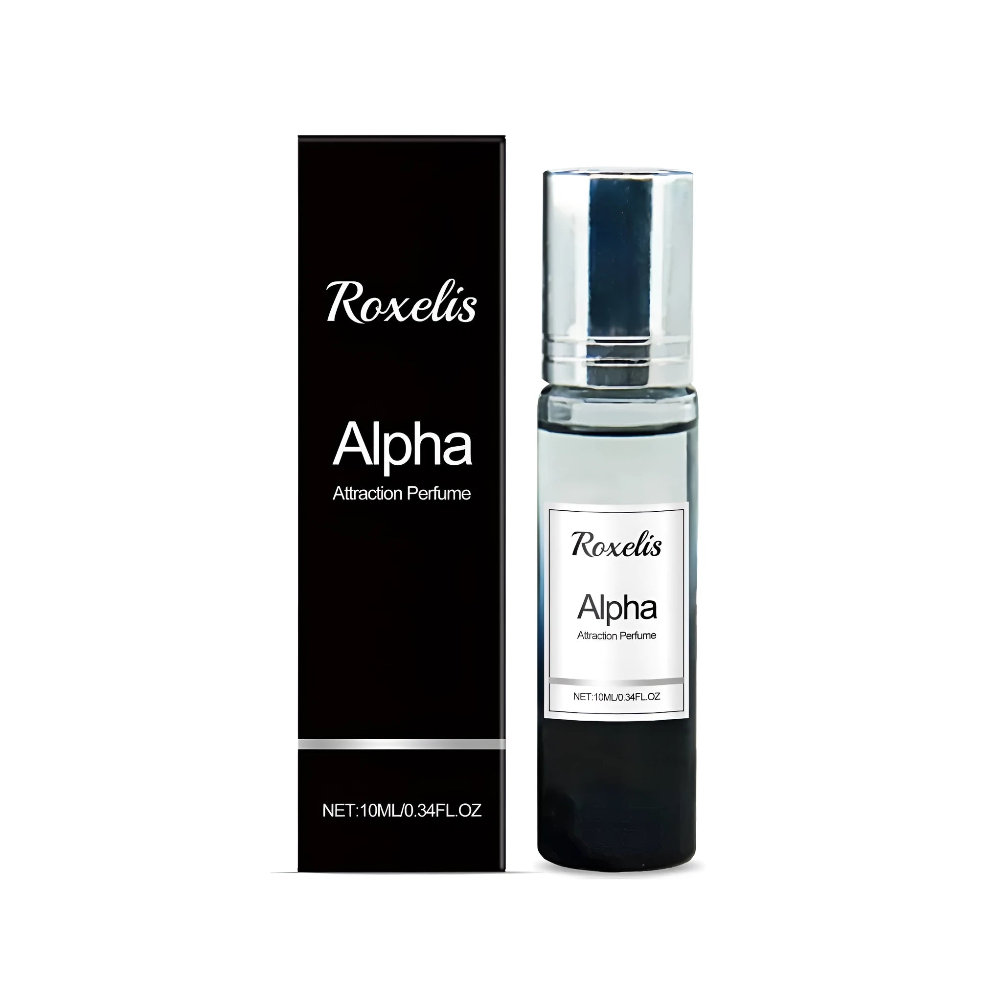 100ml glass bottle of men's pheromone perfume with sandalwood fragrance.