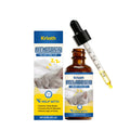 Bottle of Sleep Support Melatonin Drops For Cats with valerian root and L-theanine for calming