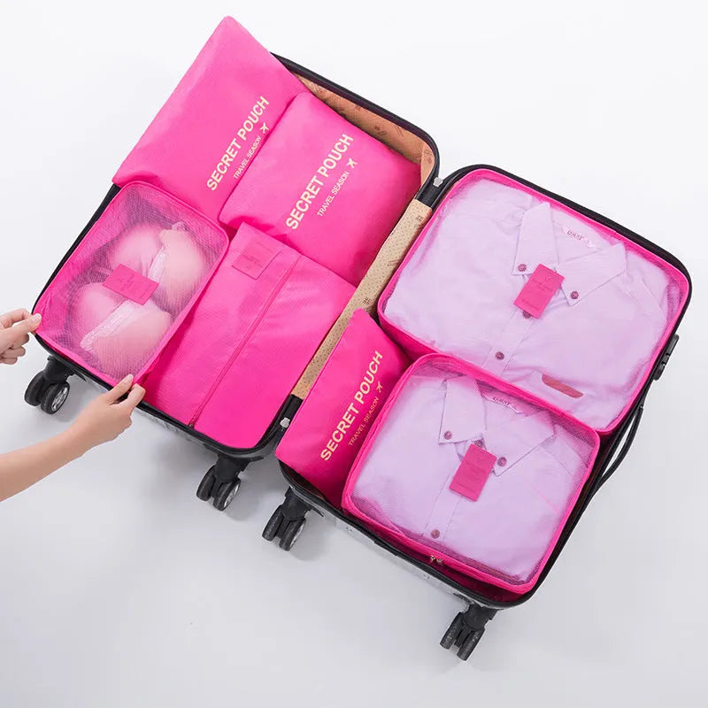 210D Oxford cloth travel packing cube in black, showing cube shape with zip closure, suitable for organising shoes and toiletries