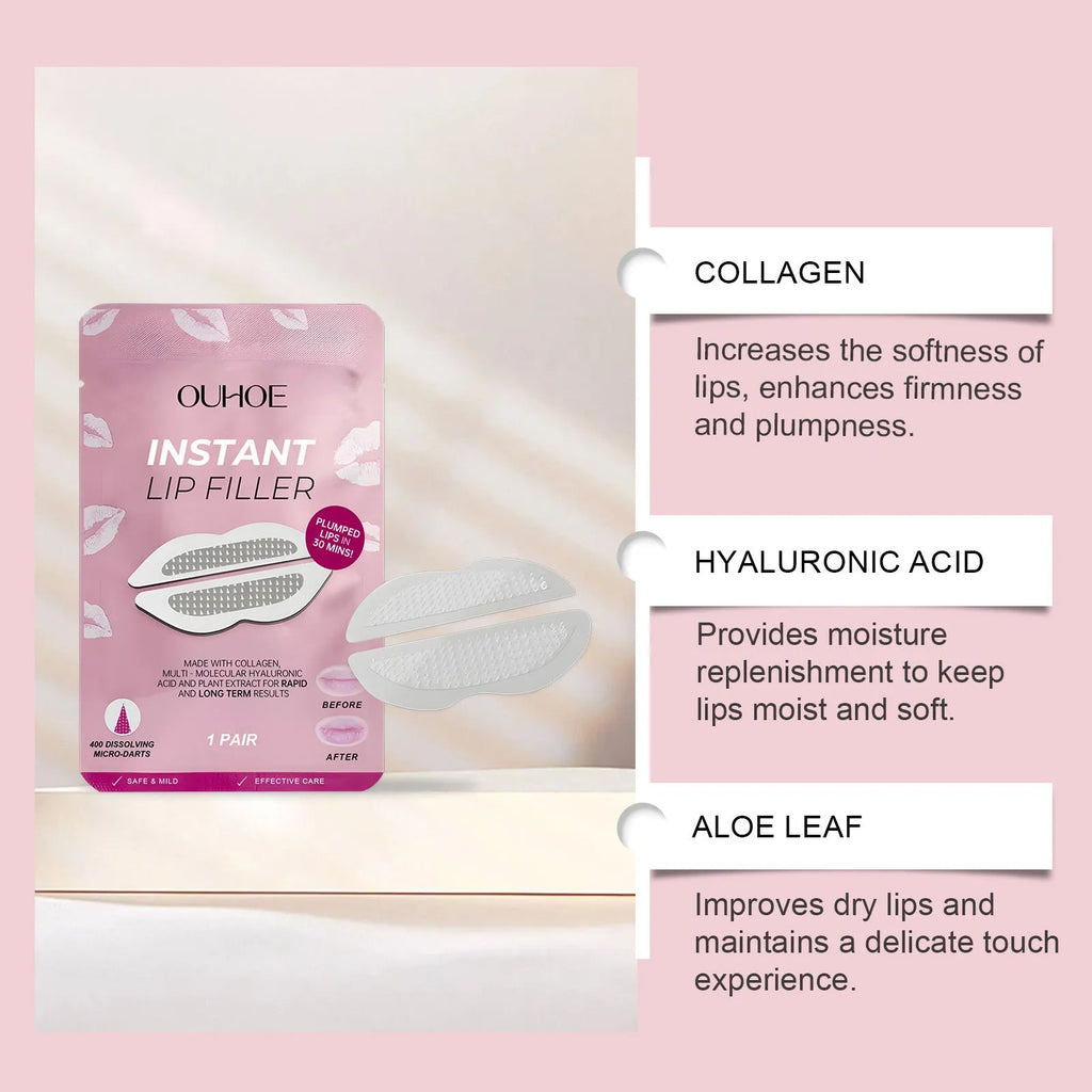 Silicone lip nursing adhesive bandage 8cm by 12cm for dry cracked lips care