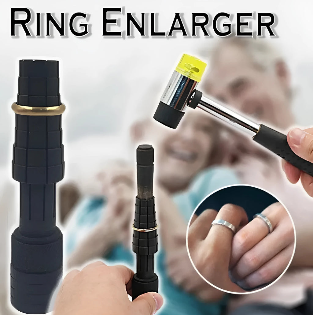 Ring expansion size adjustment plastic repair tool with ring stretcher changer for jewellery repair