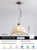 Retro fabric iron chandelier adjustable 1.5m drop height three light colours dining room