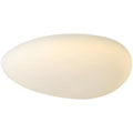Modern minimalist LED ceiling light in white for master bedrooms, available in 23cm 33cm 43cm sizes