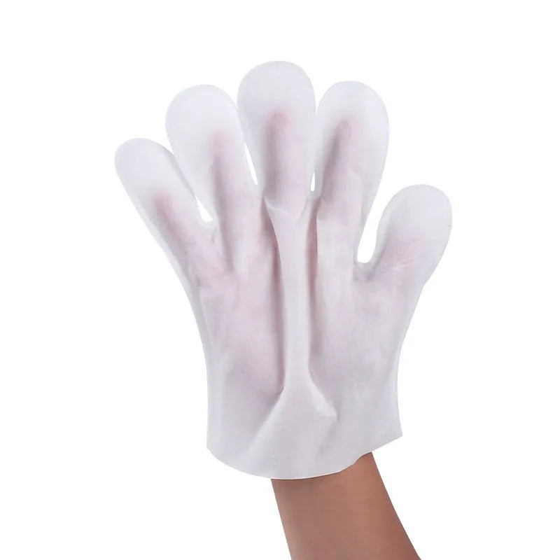 Disposable pet cleaning glove with gentle formula for cats and dogs, individually wrapped