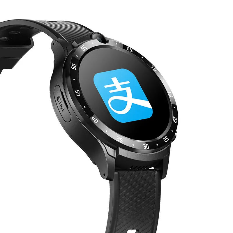 All network card insertable smart phone watch with video positioning, black and white options