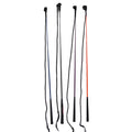 Advanced training whip made from nylon and fibreglass for horse training in dressage jumping and lunging