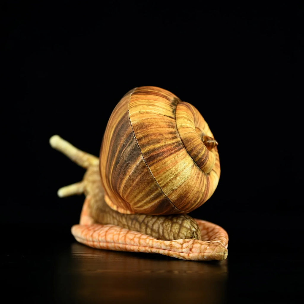 Simulation snail doll plush toy 32cm long from mouth to tail soft plush PP cotton filling unisex