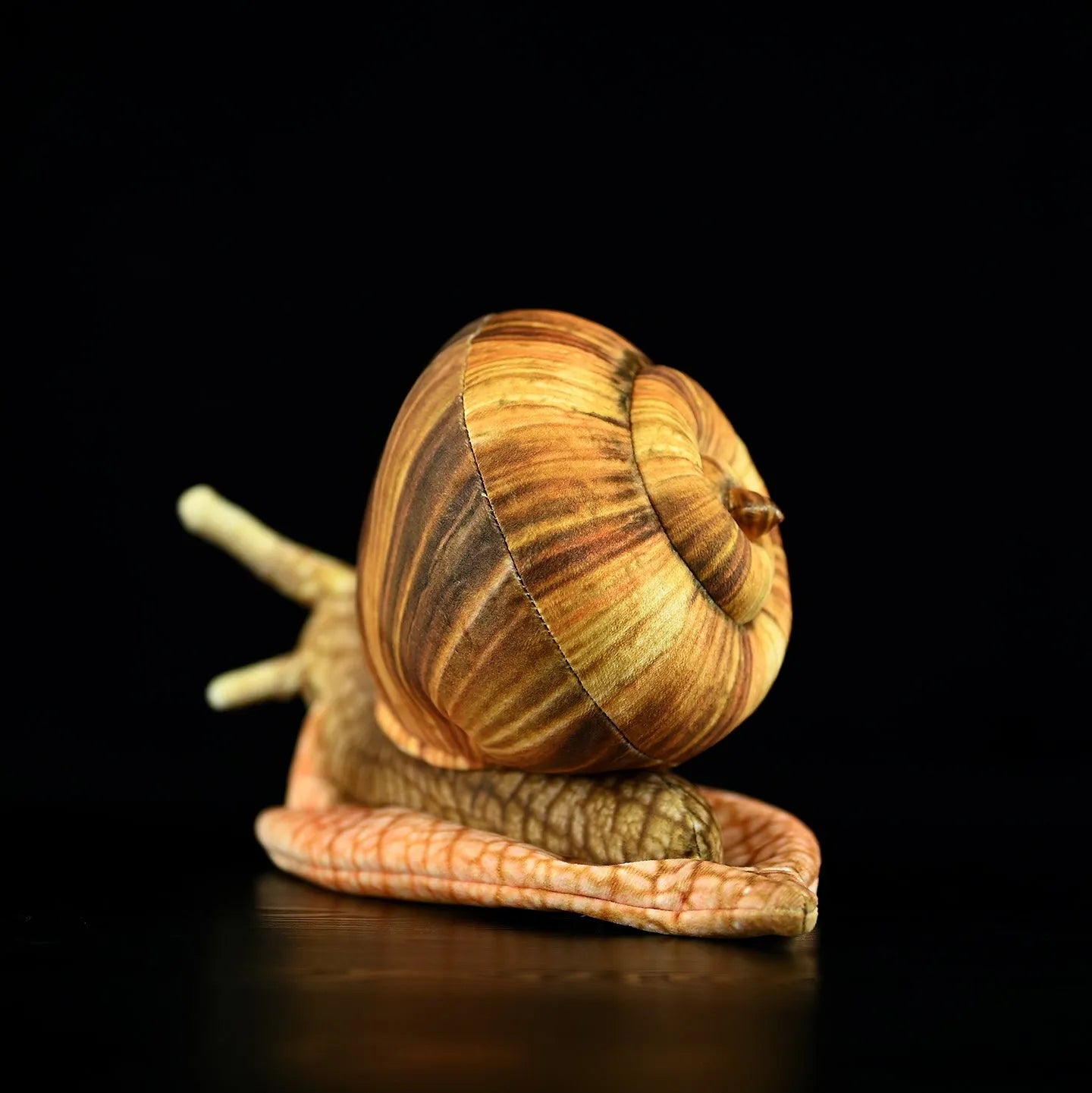 Simulation snail doll plush toy 32cm long from mouth to tail soft plush PP cotton filling unisex
