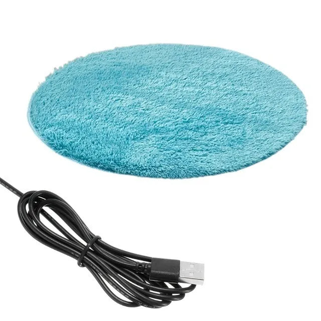 Cat smart electric blanket in 40cm diameter with three-speed constant temperature control, cloth surface, available in multiple colours