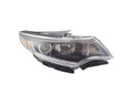 K5 16 headlight lamp shade in transparent PC with PC and PP materials, 12V 55W, single unit