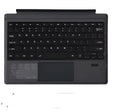 Black acrylic wireless Bluetooth keyboard for Microsoft Surface Pro 3-7 and Go2 models