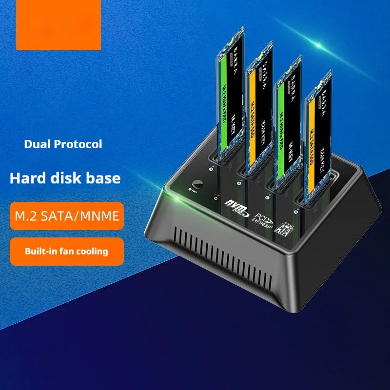Aluminium M2 SSD base frame with dimensions 90mm by 78mm by 34mm.