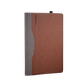 3 Generation imitation leather laptop bag in Business Brown for 13.5-inch devices, 23x31.5x2.3cm