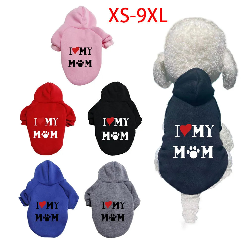 Polyester pet sweater for dogs in multiple colours and sizes XS to 9XL