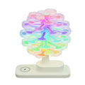 Spiral tree geometric LED table lamp with modern design for home decoration