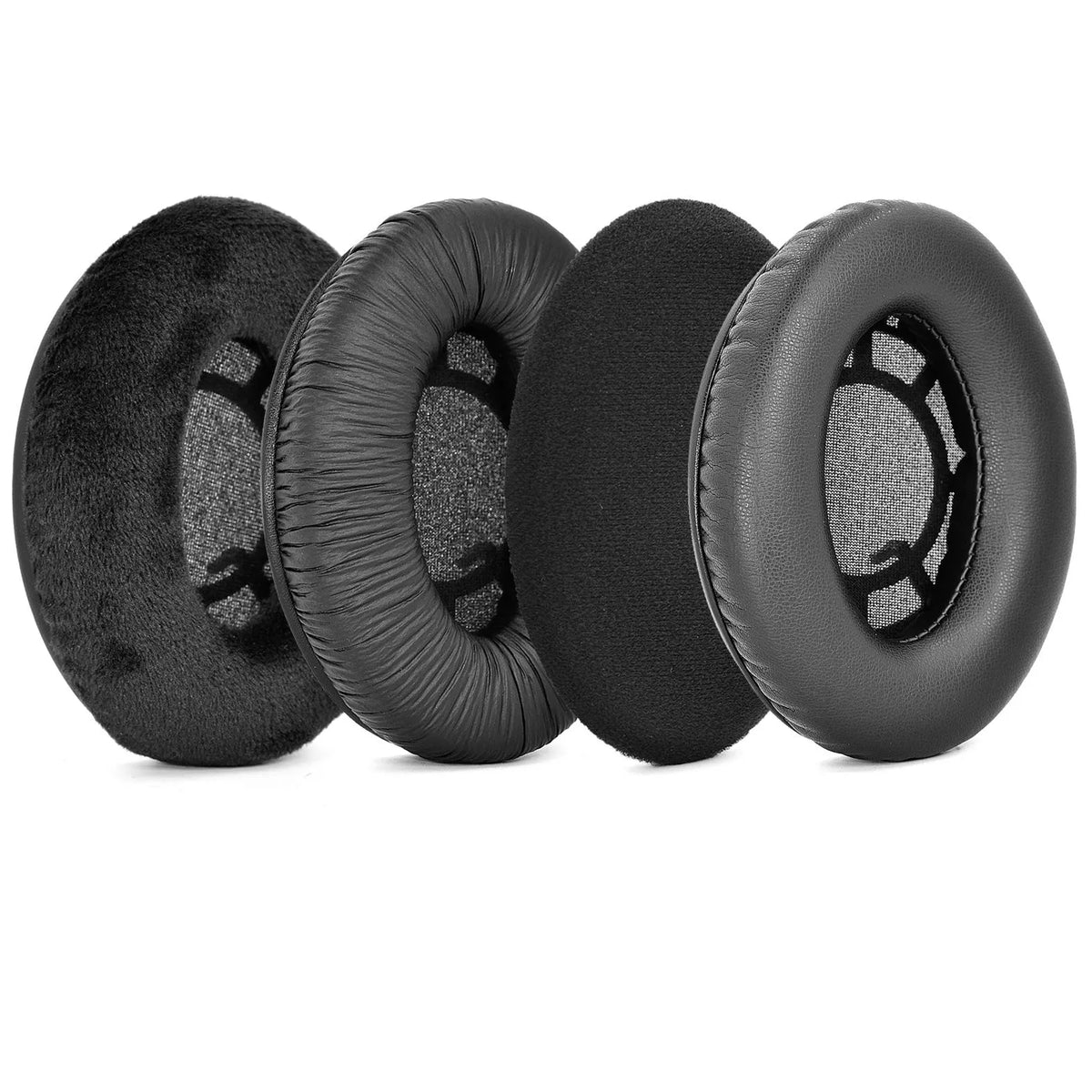 Sennheiser RS series replacement earmuff cushions in velvet finish with snap-on sponge tips