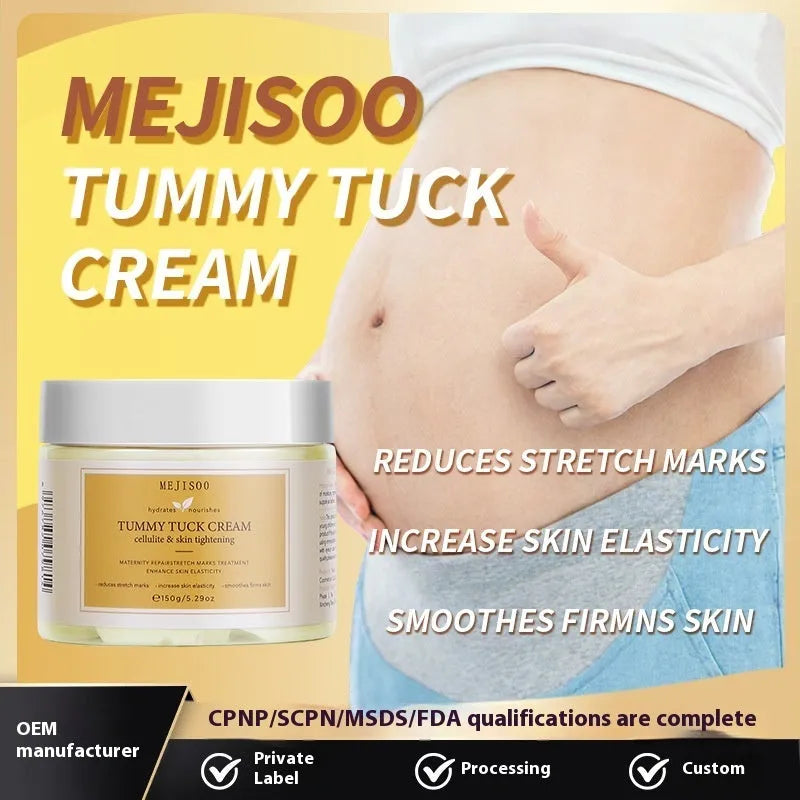 Coconut oil body cream 150g for stretch marks and fine lines recovery for ladies