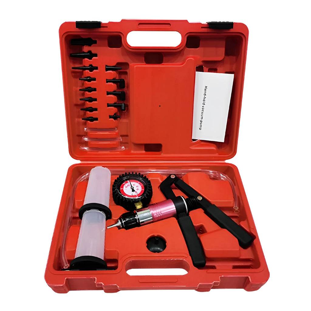 Aluminium manual vacuum air blow gun tool for automotive repair cleaning