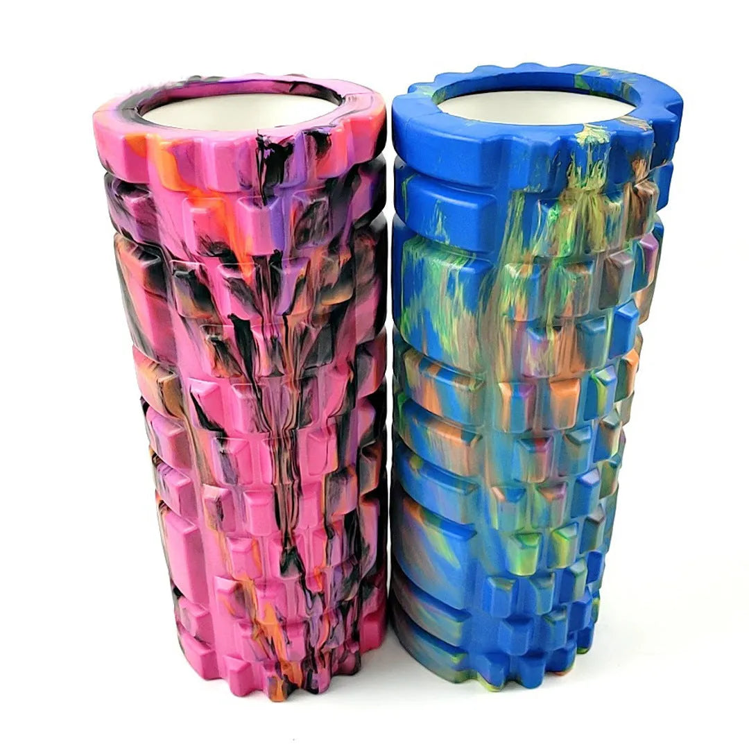 33cm camouflage pattern EVA foam roller for fitness massage and body shaping exercises