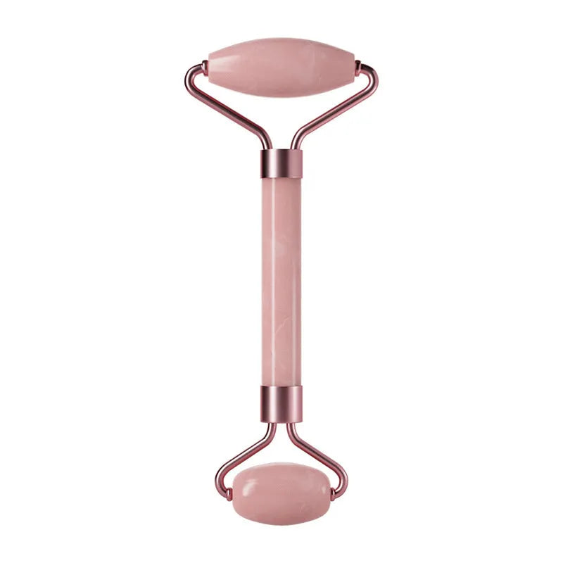 Scraping roll massager set with double-headed roller and scraping board in multiple colours for facial and body massage