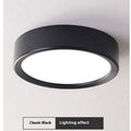 LED ultra-thin surface mounted downlight with adjustable colour temperature in various shell colours