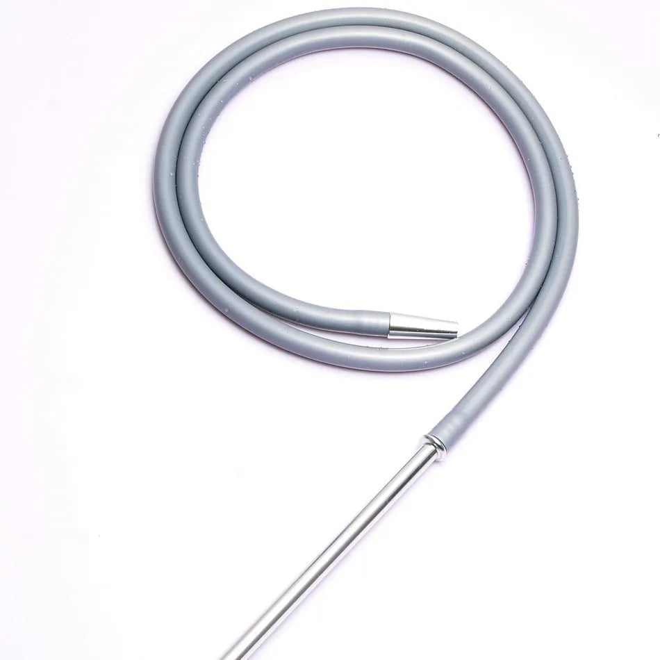 Creative silicone hookah hose in red blue green black silver gray clear colours with aluminium material