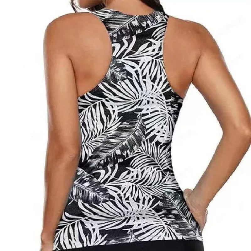 Women's split bow bikini swimsuit with triangle top and tie-side bottoms in multiple colours.