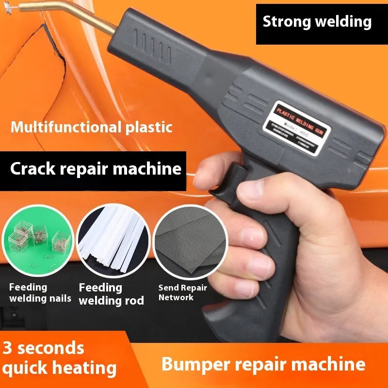 Plastic welding equipment car bumper repairing machine 28.5x19x4.5cm 50Hz in black