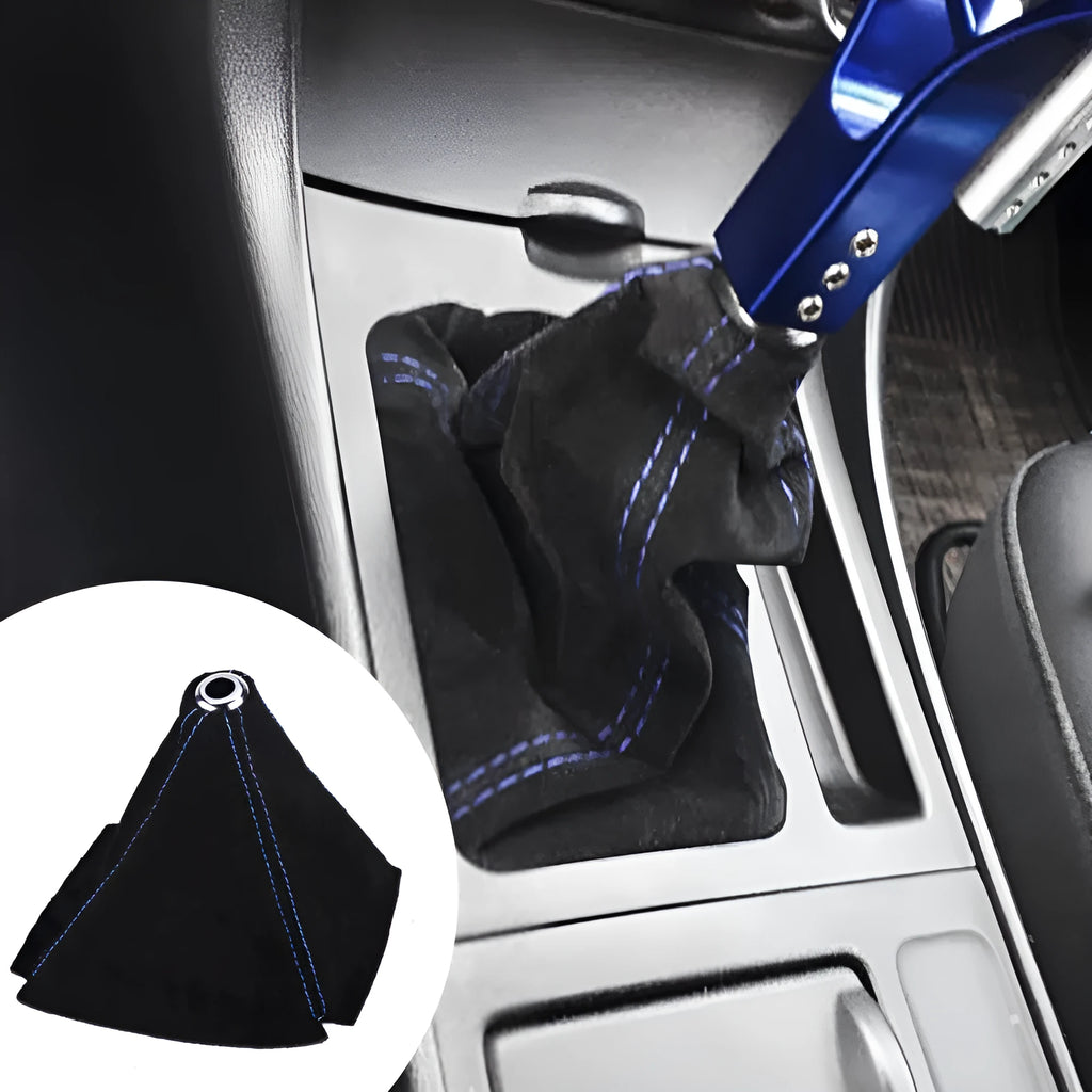 Car gear head dust cover in Black Line for manual transmission stick shift lever dirt-proof protection