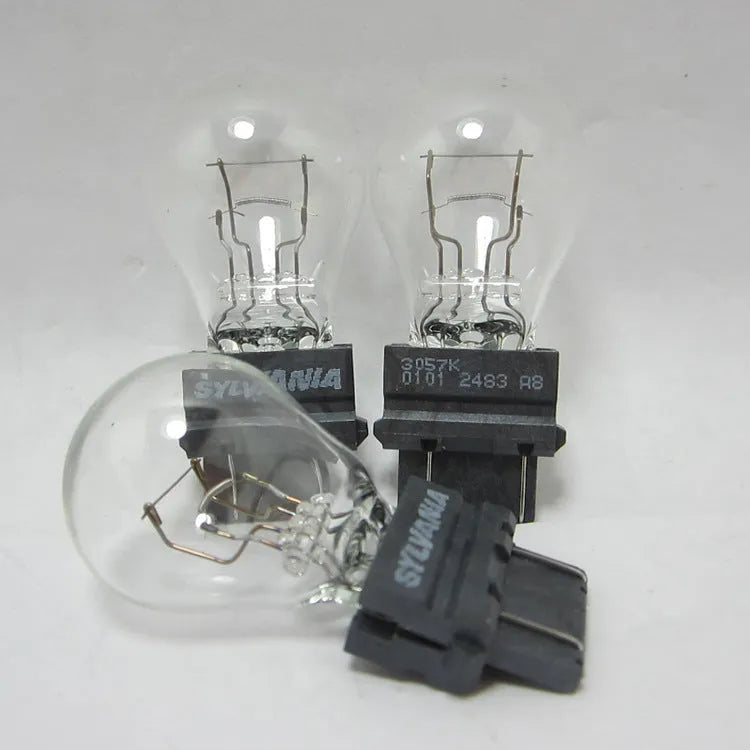 Wagner 3200K yellow light brake bulb with dual-wire design and 16mm socket