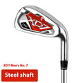 Beginner golf club for men and women with carbon rod body 940mm length red colour